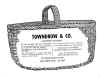 Advert for "Towndrow & Co" shop in Malvern Link