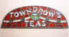 Front door quarterlight from "Towndrow's Teas" shop in Malvern